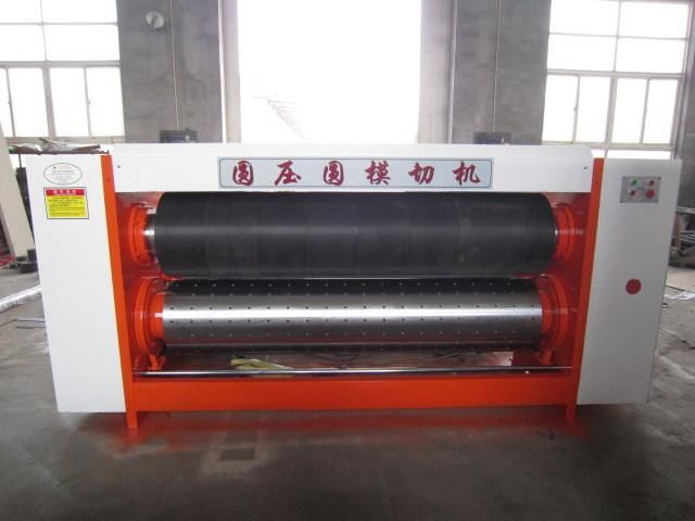 Semi Auto Chain Feed Corrugated Cardboard Rotary Die Cutting Machine