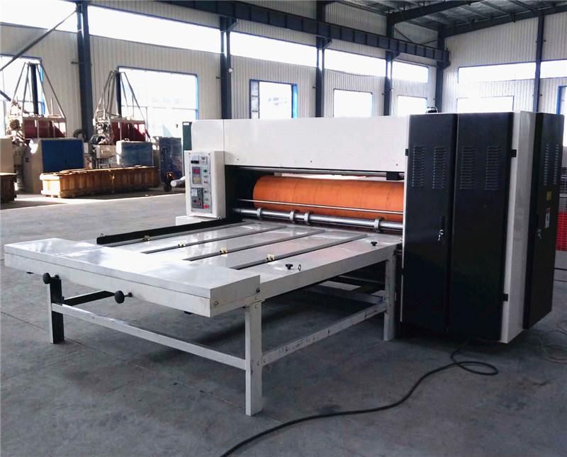 Corrugated Carton Board Semi Automatic Rotary Die Cutting Machine