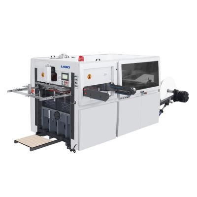 High Speed Automatic Stamping Laminating Punching Slitting Printing Roll Die Cutting Creasing Machine for Paper Cup Paper Box/Bag/Plate
