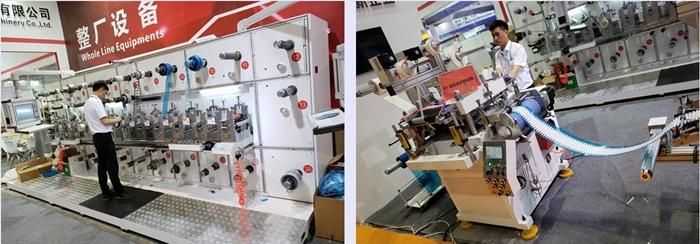 Multi-Station Graphic Tape Round Blade Rotary Die Cutting Machine