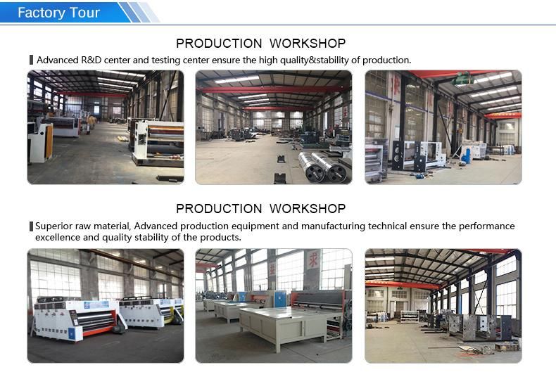 High Speed Corrugated Carton Box Automatic Rotary Die Cutting Machine