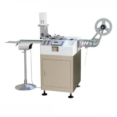 (JC-3080) Fast Speed Garment Fabric Ribbon Label Ultrasonic Cutting Machine for Care Labels