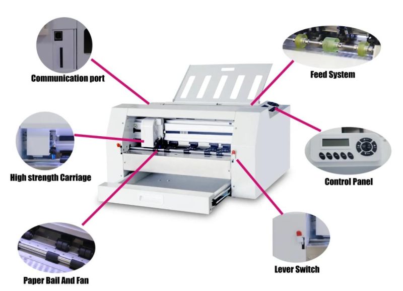 Hot Automatic Sheet to Sheet CCD Graphic Rotary Blank Cutting Finisher Camera Vinyl Die Cutter (SG-SC A3+ PRO)