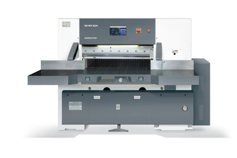 Professional Manufacturer 920mm Office Equipment Paper Cutter Machine (SQZ-92CT KD)