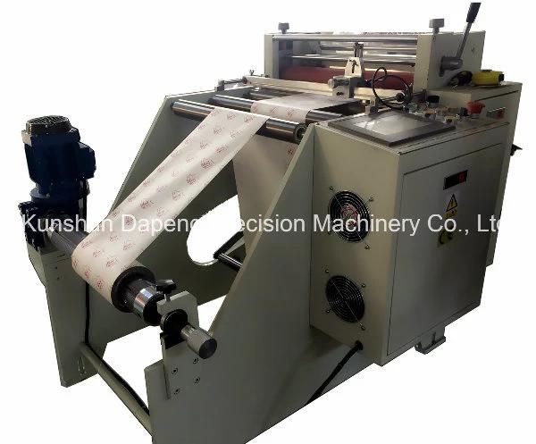 Automatic Aluminum Foil 1000mm Max Width Roll to Sheet Cutting Machine
