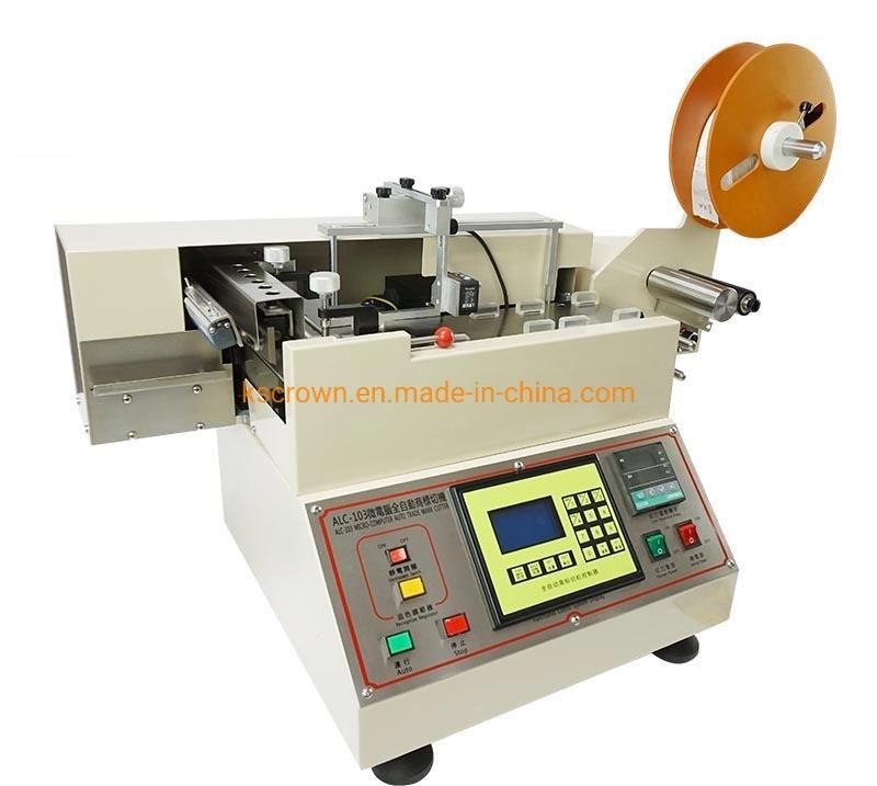 Wl-103/103A High Speed Auto Satin Care Label Woven Label Cutting Machine Price