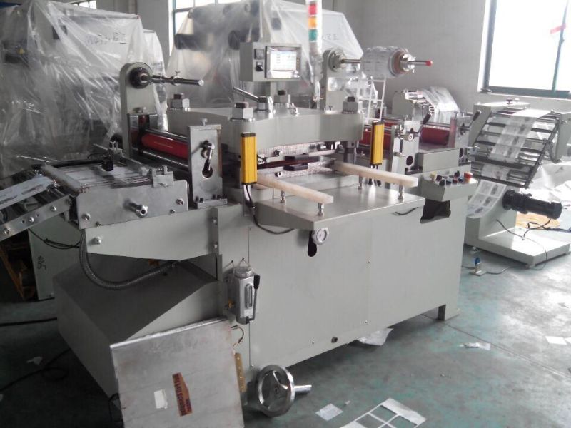 Aluminum PVC Film Laminating Machine with Cutter for Paper Label