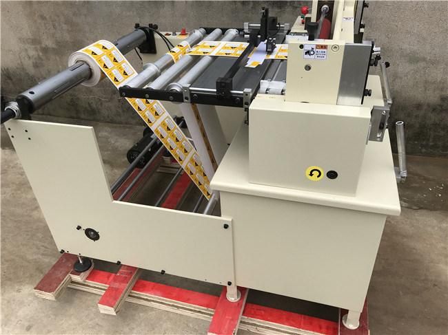 Automatic Textile Label Roll Sheet Cutting Machine