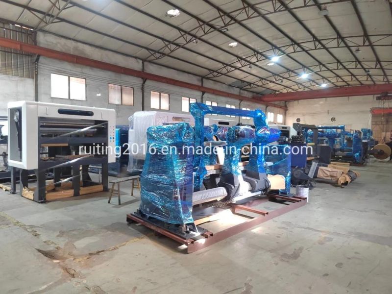 Servo Motor Double Rolls Rotary Cutting Jumbo Paper Roll to Photo Paper Printing Paper Double Offset Paper Roll to Sheet Cutting Machine with 6 Rolls