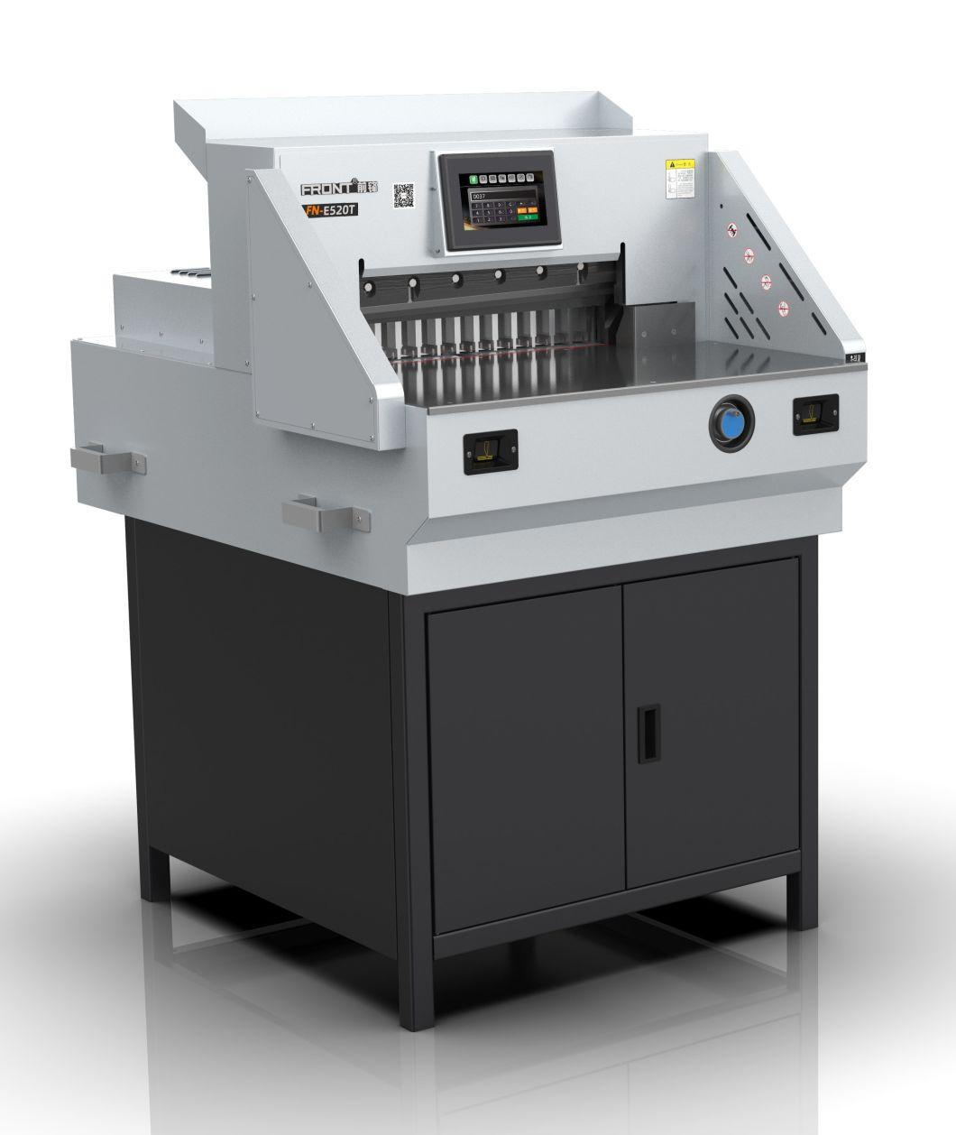 Office Electric Programmed Cutting Machines Fn-E650t Paper Guillotine Front Fn-E650t Paper Cutting Machine 650mm Paper Cutter CE