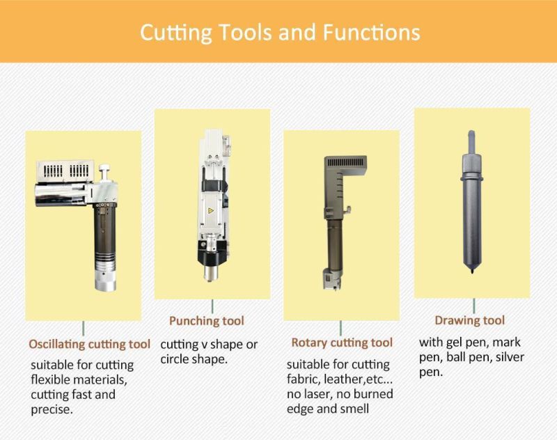 Flatbed Digital Carton Box Sample Die Cutting Machine for Paper Board and Sticker Cutting