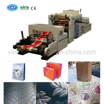 Roll-to-Roll Full-Automatic Hot Stamping Machine for Gift Paper Plastic Cloth