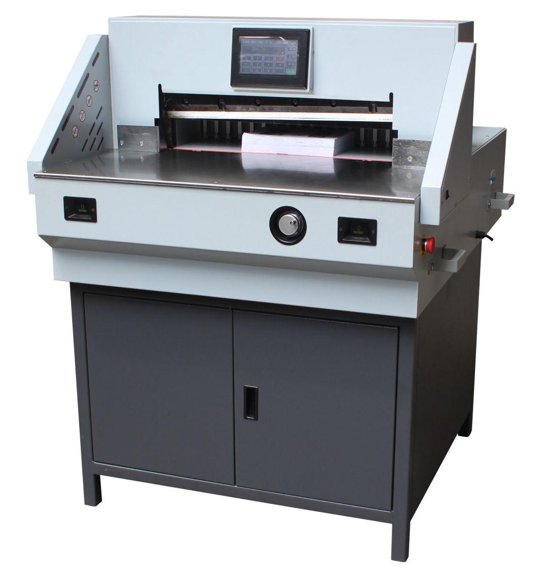 Heavy Duty A3 A4 Automatic Paper Cutter Machine with Program Control 520mm