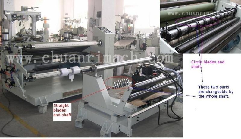 Roll Abrasive Paper Narrow Strip Slitting Rewinding Machine Splitter Slicer