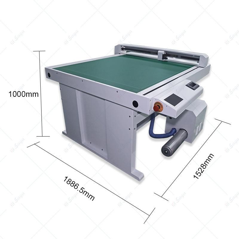 Digital Flatbed Paper Cutter Machine Die Cutting and Creasing Plotter with CCD Camera