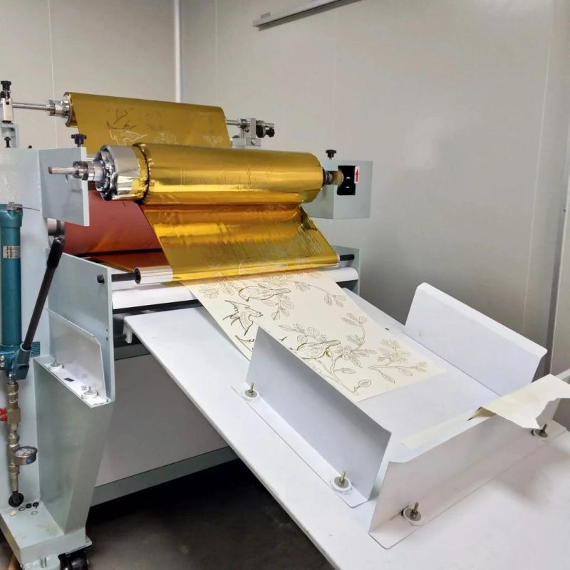 Foil Laminator Metallic Foil Hot Stamping Machine Foil Lamination for Paper