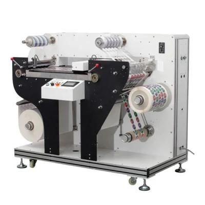 Factory Price Vd320 Roll to Roll Label Die Cutting Machine with Slitting Function