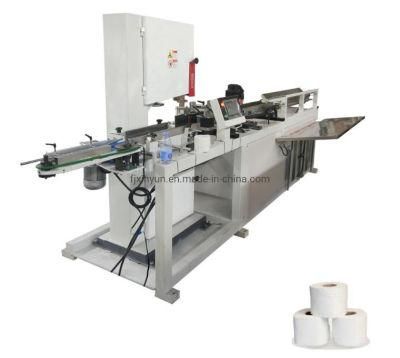 High Speed Automatic Small Toilet Paper Roll Cutting Machine