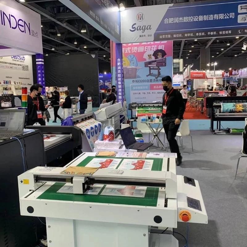 Camera Scan Flatbed Cutter Machine / Sticker and Box Cutting Machine / Cutting and Creasing Together Cutter Machine /Die Cutting Machine