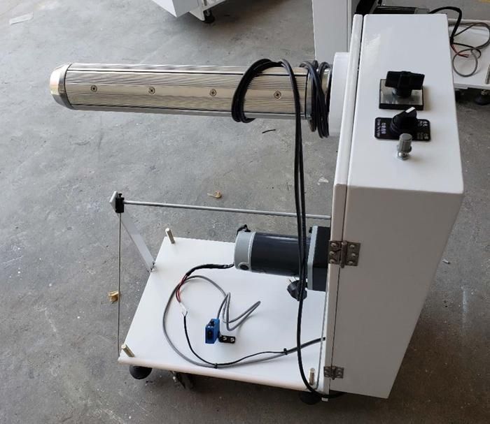 Foam Rubber Tape Roll to Sheet Servo Motor Cutter