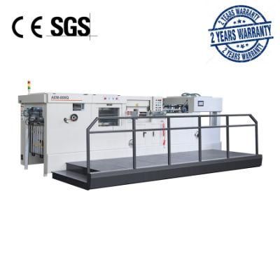 AEM-800Q Automatic Flat-Bed Die Cutter with Waste Stripping