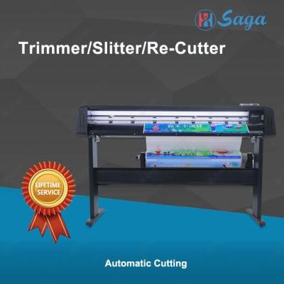 Sg-Trimmer Roll Solid Slitting Machine Slitter Durable Durable After Printing Re-Cutter Signage Banner/Advertising/Cloth