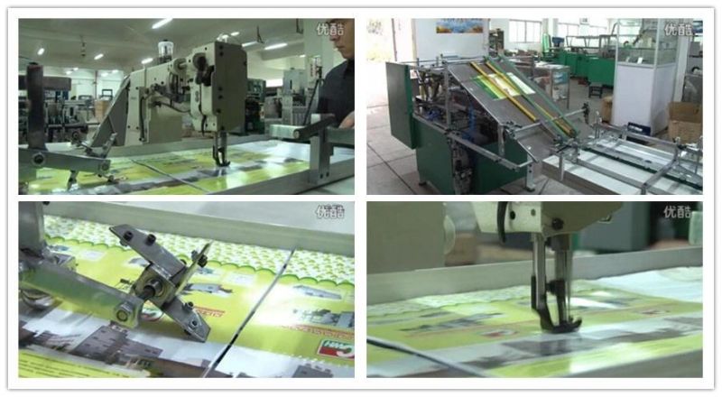 Negative Folding with Ce Certification Thread Manual Paper Sewing Machine