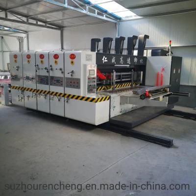 Colors Carton Printing Slotting Die Cutting Machine with Ce