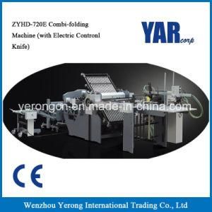 High Quality Zyhd720e Combi-Folding Machine with Electric Control Knife