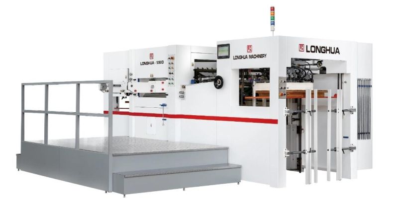 Lh-1050d Longhua Brand Fully Automatic Embossing Emboss Creasing Punch Die Cutting Machine for Paper