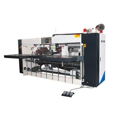 Full Automatic High Speed Corrugated Cardboard 4 Color Flexo Printer Rotary Die Cutter