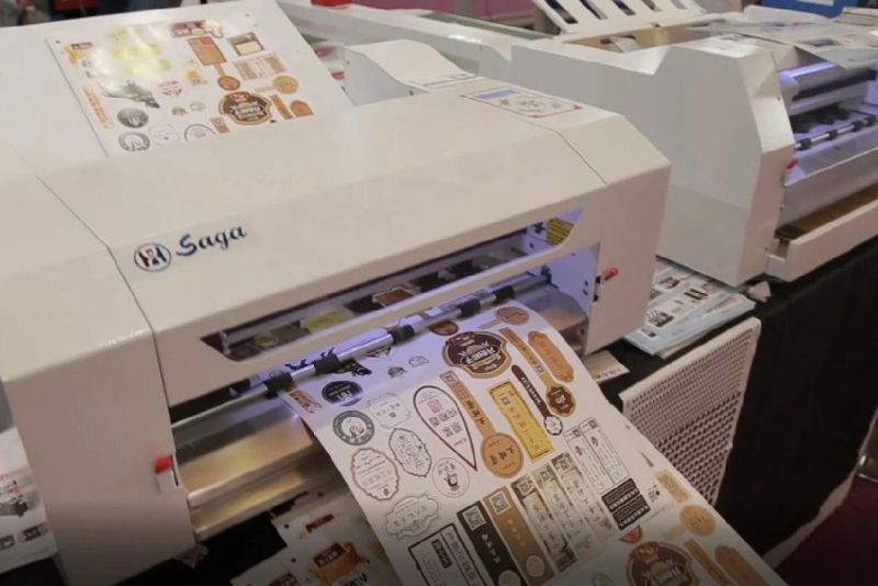 Automatic Adsorbed Digital Feeding Die Sheet to Sheet Cutter Plotter for Cutting Stickers and Cardstocks