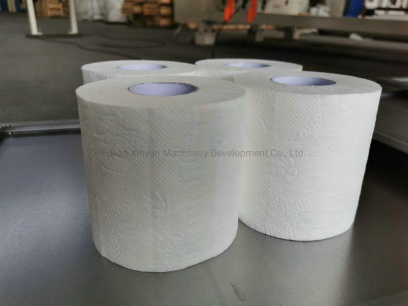 Semi Automatic Toilet Tissue Paper Roll Log Saw Cutting Machine