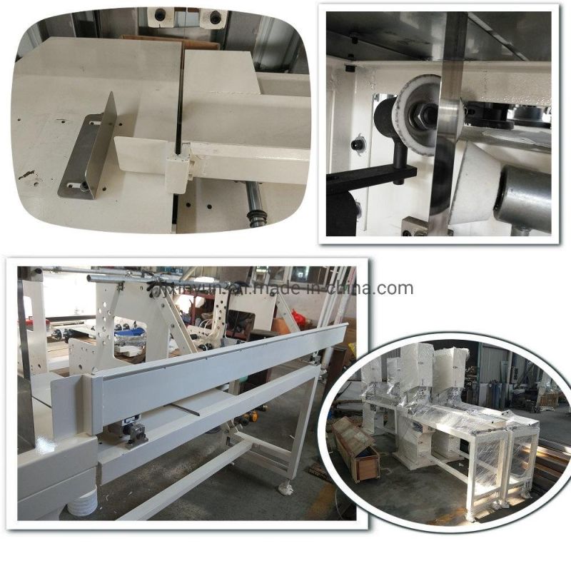 Manual Toilet Tissue Paper Roll Band Saw Cutter Machine