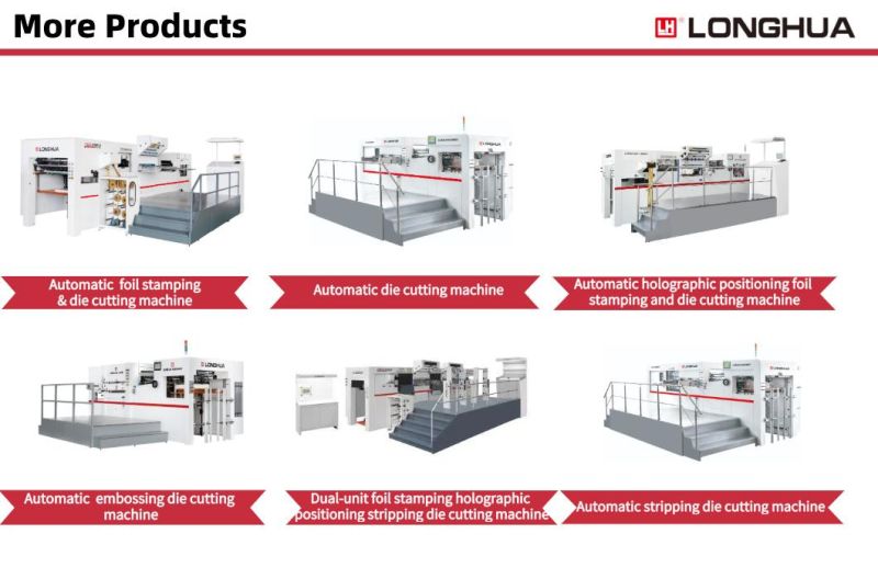 Fully Auto Flatbed Platen Stamping Foil Hot Press Embossing Emboss and Die Cutting Cut Punch Creasing Machine