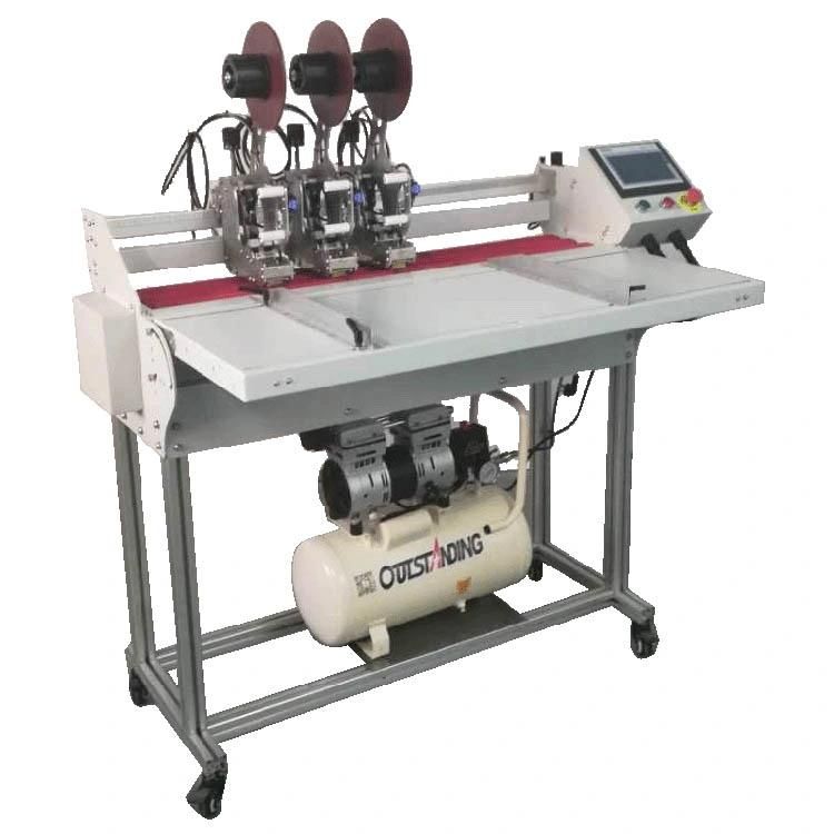 Semi Automatic Double-Side Tape Easy Tearing Adhesive Machine for Express Bag