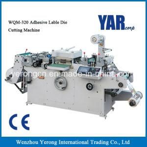 Low Pricew Wqm Series Adhesive Label Die Cutting Machine with Ce