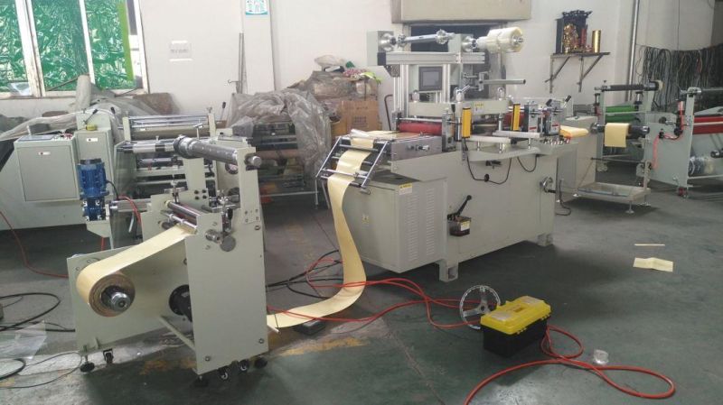 Adhesive Label Flat Bed Die Cutting Machine