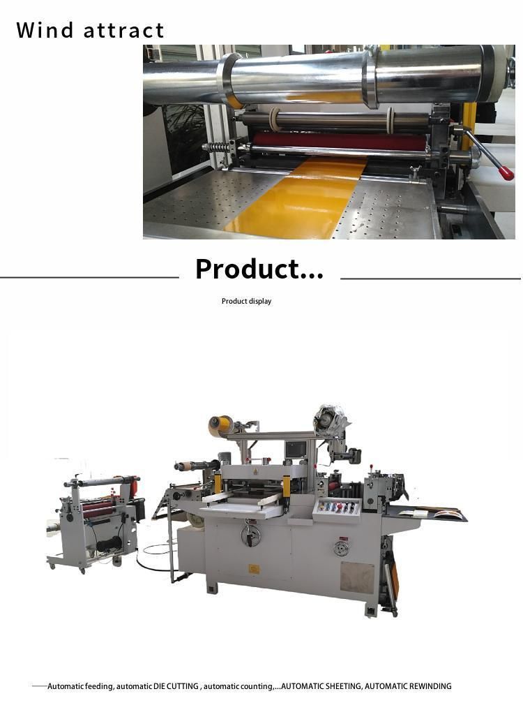 Adhesive Label (Logo) Die Cutting Machine (DP-420)