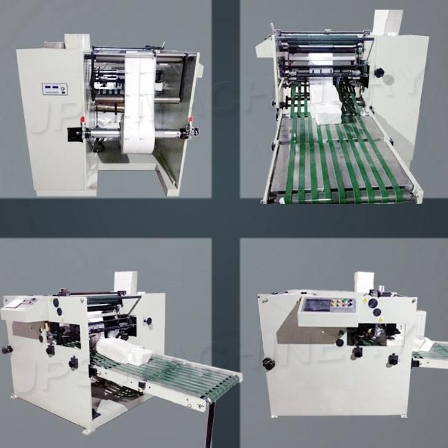 Jps-560zd High Speed Folder Machine for Supermarket Sticker, Commercial Continuous Paper Form Roll