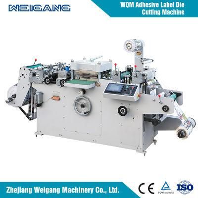 Wqm-320g Adhesive Label Die Cutting Machine