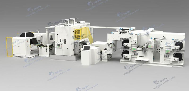Battery Electrode Calendaring and Slitting All-in-One Machine for Battery Automatic Production Line