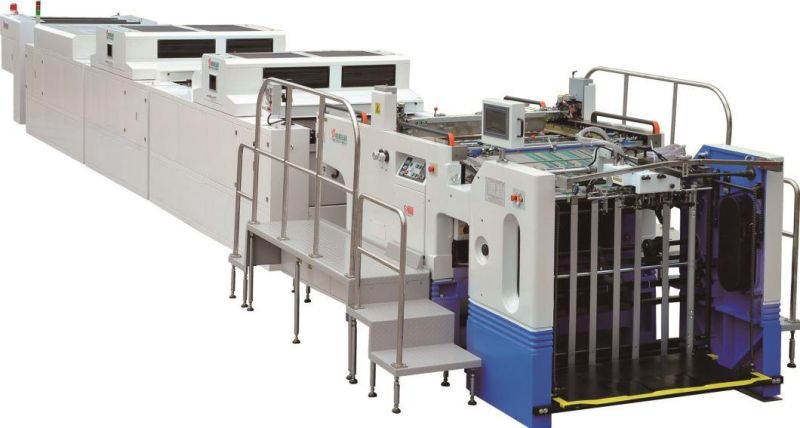 Automatic UV IR Dryer Machine with Sheet Stacking