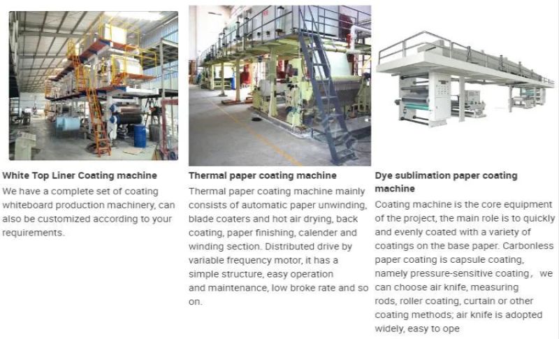 Carbonless Paper Coating Machine NCR Coating Machines Carbonless Copy Paper Coating Making Machine NCR Paper Coating Line