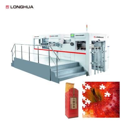 Longhua Brand Leading Quality Automatic Stripping Embossing Emboss Die Cutting Cutter Machine
