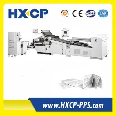 High Speed Automatic Paper Folder Round Pile Notebook Block Paper Folding Machine (HXCP CP78/4KLL-R)