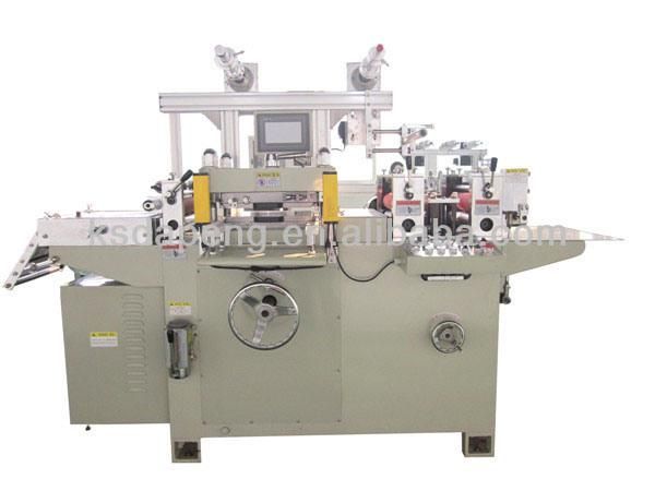 Adhesive Label Paper Die Cutting Machine with Punching and Laminating Function