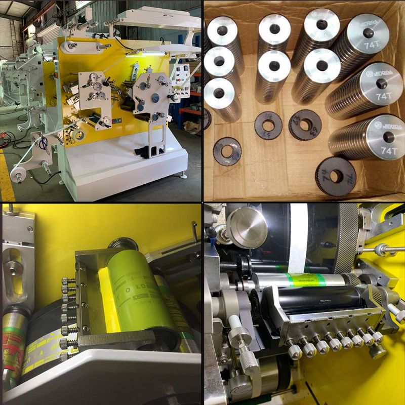 Jingda 100mm Max. Cutting Width and 1-999999mm Cutting Length Nylon Taffeta Label Cutting Machine for Garment Care Labels Jq-3010