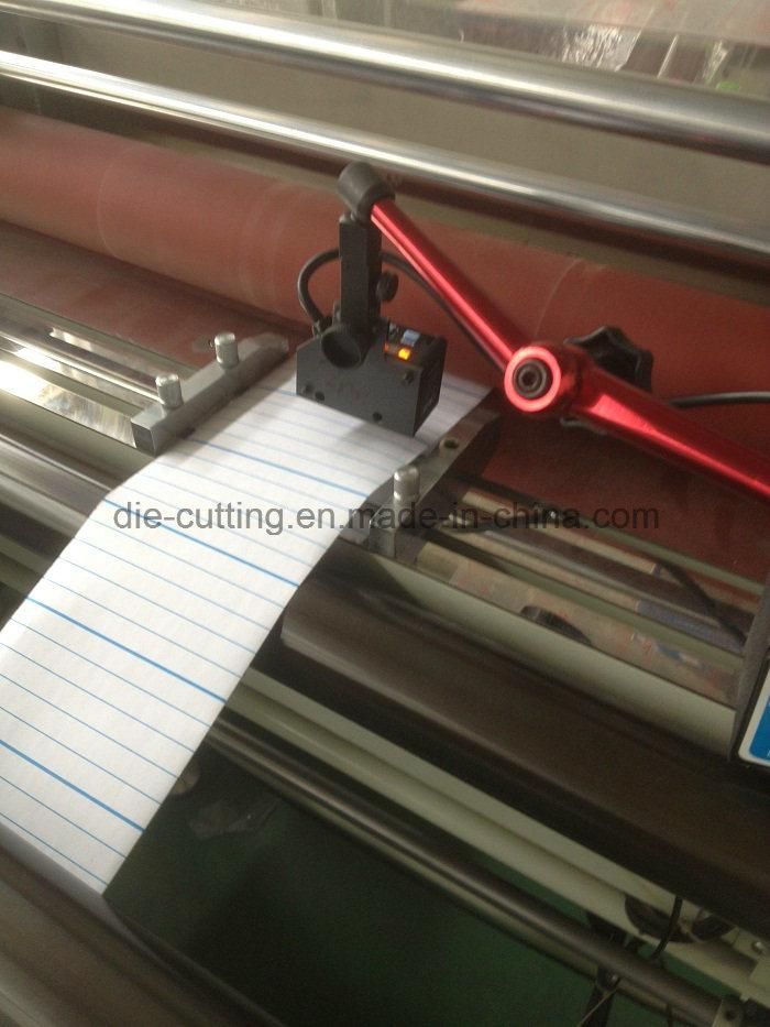 Printed Paper/PVC/Pet Sheet Cutting Machine with Photo Mark
