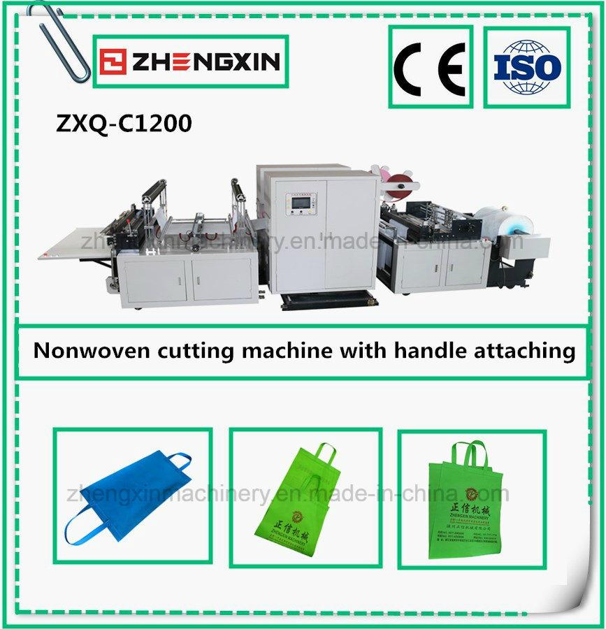 Non Woven Cutting Machine with Handle Sealing (ZXQ-C1200)